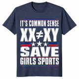 Save girls sports shirt heather navy