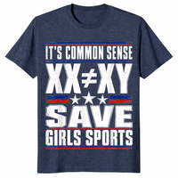 Save girls sports shirt heather navy