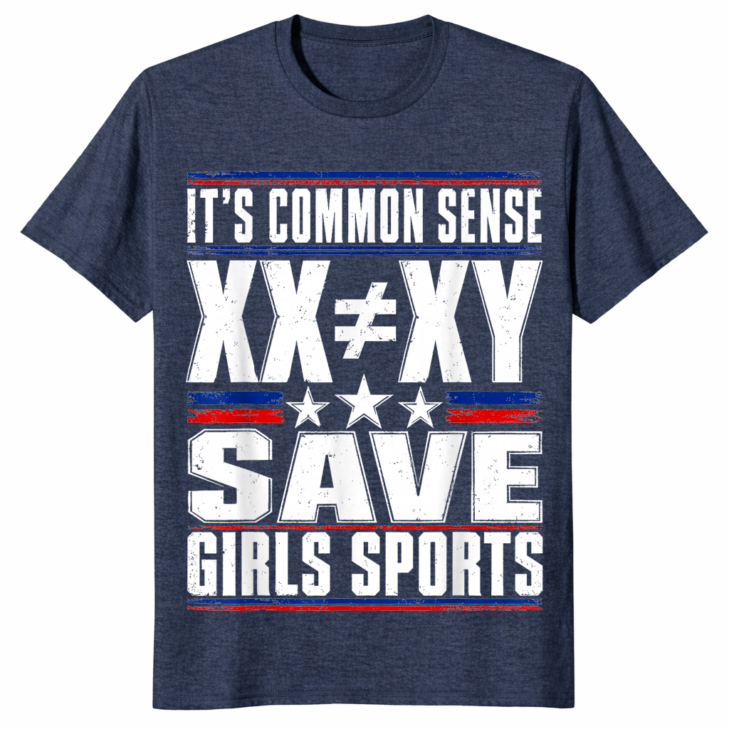 Save girls sports shirt heather navy