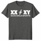 Save Girls Sports shirt in dark heather