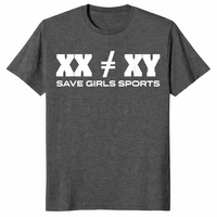 Save Girls Sports shirt in dark heather