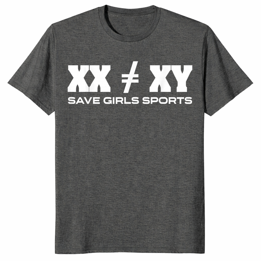 Save Girls Sports shirt in dark heather