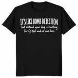 Scent work dog shirt in black