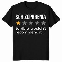 Schizophrenia Awareness Shirt in black