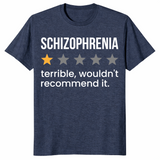 Schizophrenia Awareness Shirt in heather navy