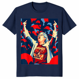 No Kings Middle Finger Shirt | Aunt Sue Funny Protest T-Shirt