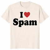 I Love Spam Funny Humor Shirt | Retro Foodie Tee | Cuccico