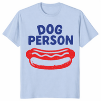 Dog Person T-Shirt | Funny Hotdog Graphic 4th Of July Cookout Tee | Cuccico