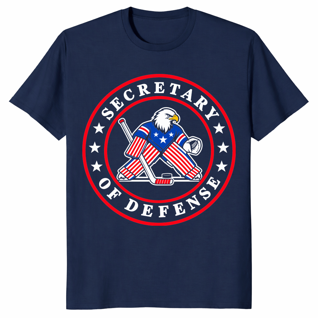Secretary of defense goalie shirt in navy