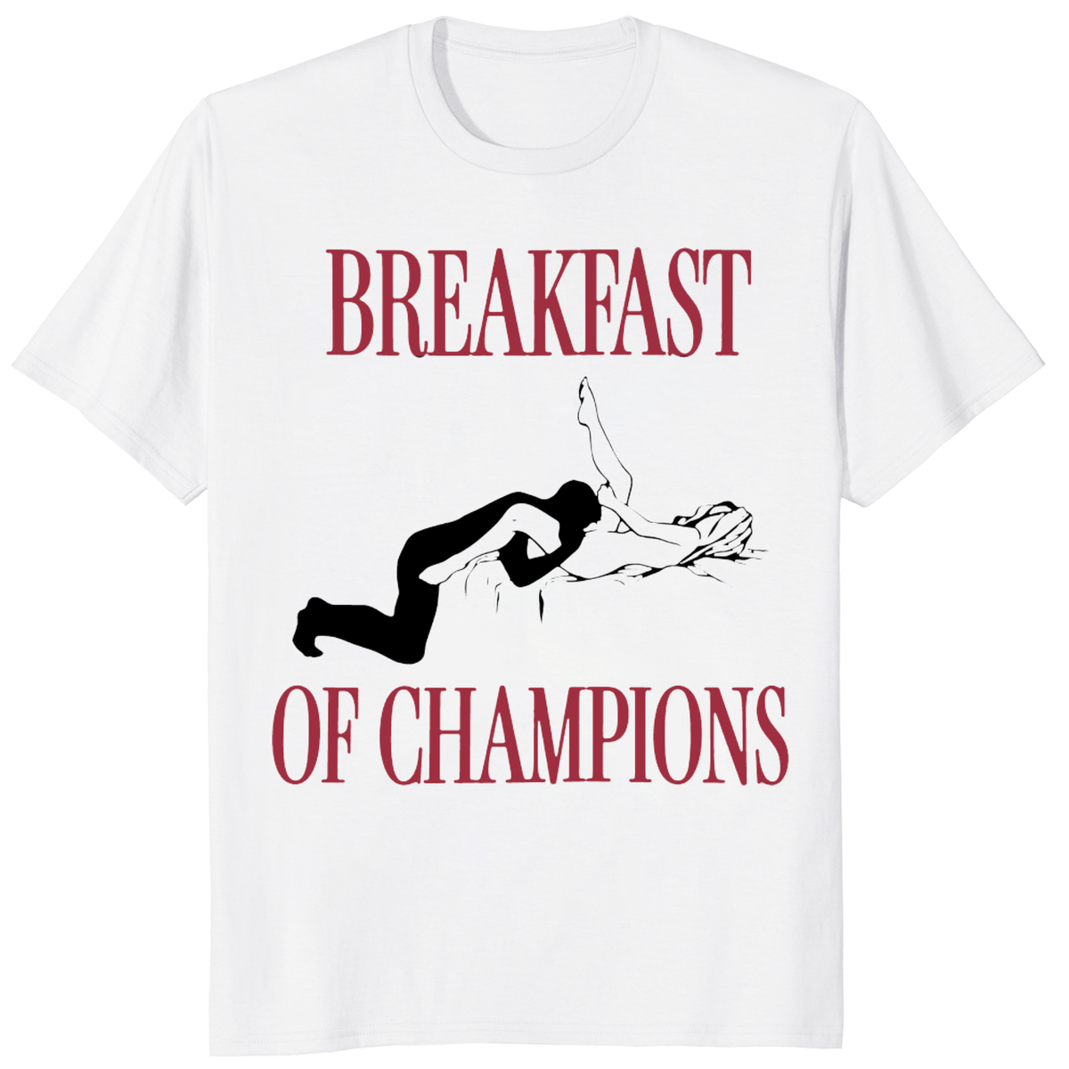 Sex Breakfast of Champions Shirt featuring bold graphic by Cuccico