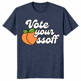 Georgia Peach Vote Shirt | Retro Georgia Senate Race Funny Tee