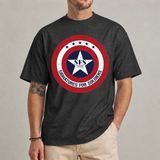 Signatures for Soldiers shirt dark heather grey – veteran gift