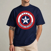 Signatures for Soldiers shirt navy – support veterans tee