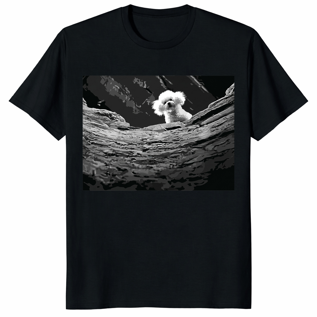 Silence Of The Lambs Precious Dog Shirt with black and white horror dog artwork