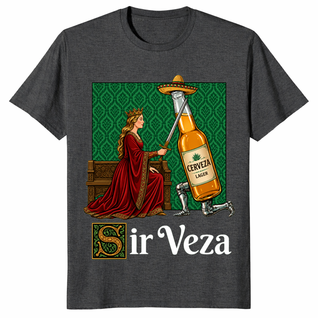 Sir Veza Cerveza Beer Mexican Sombrero T Shirt: Cinco De Mayo Tee | Cuccico