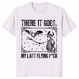 Skeleton bat shirt in natural