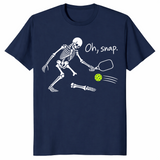 Skeleton pickleball shirt in navy