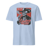 Light Blue vintage grunge Cowboy Killers Shirt by Cuccico