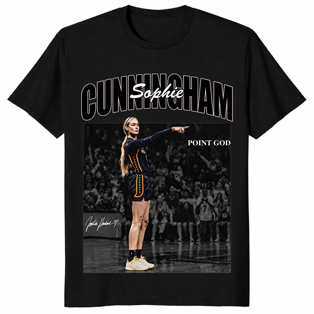 Sophie Cunningham Point God Indiana Fever WNBA Fan Shirt | Cuccico