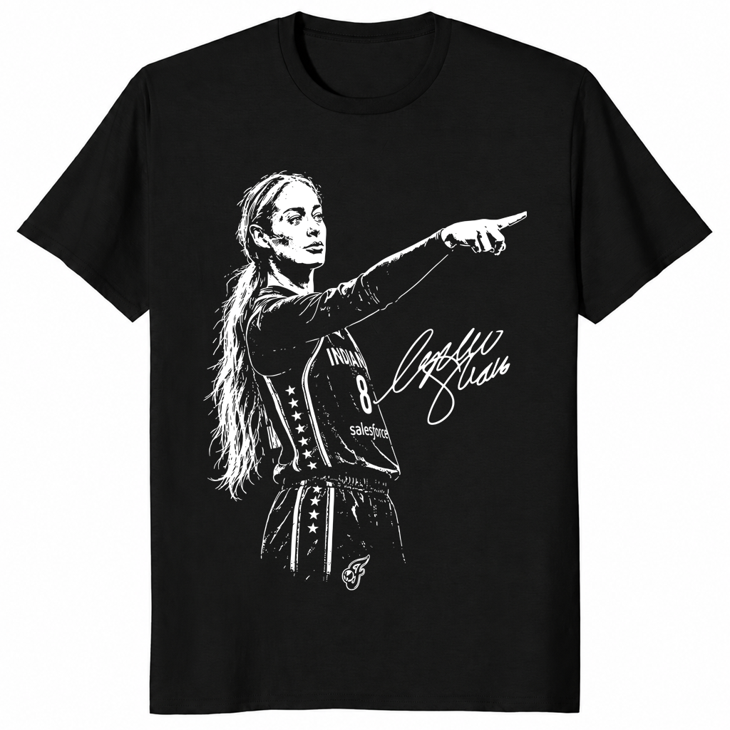 Sophie Cunningham Signature Basketball Indiana Fever Tee | Cuccico