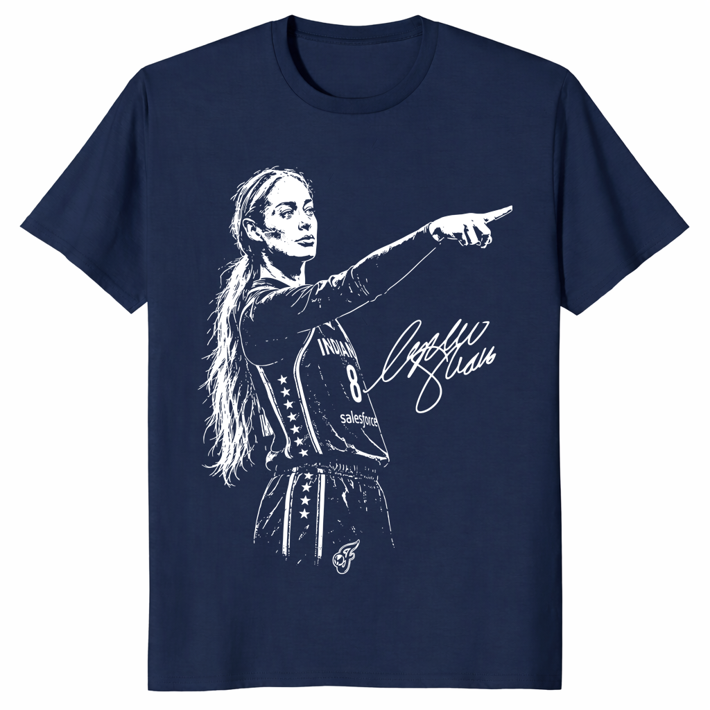 Sophie Cunningham Signature Basketball Indiana Fever Tee | Cuccico