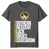 Black Nurses Association Shirt dark heather nurse pride apparel