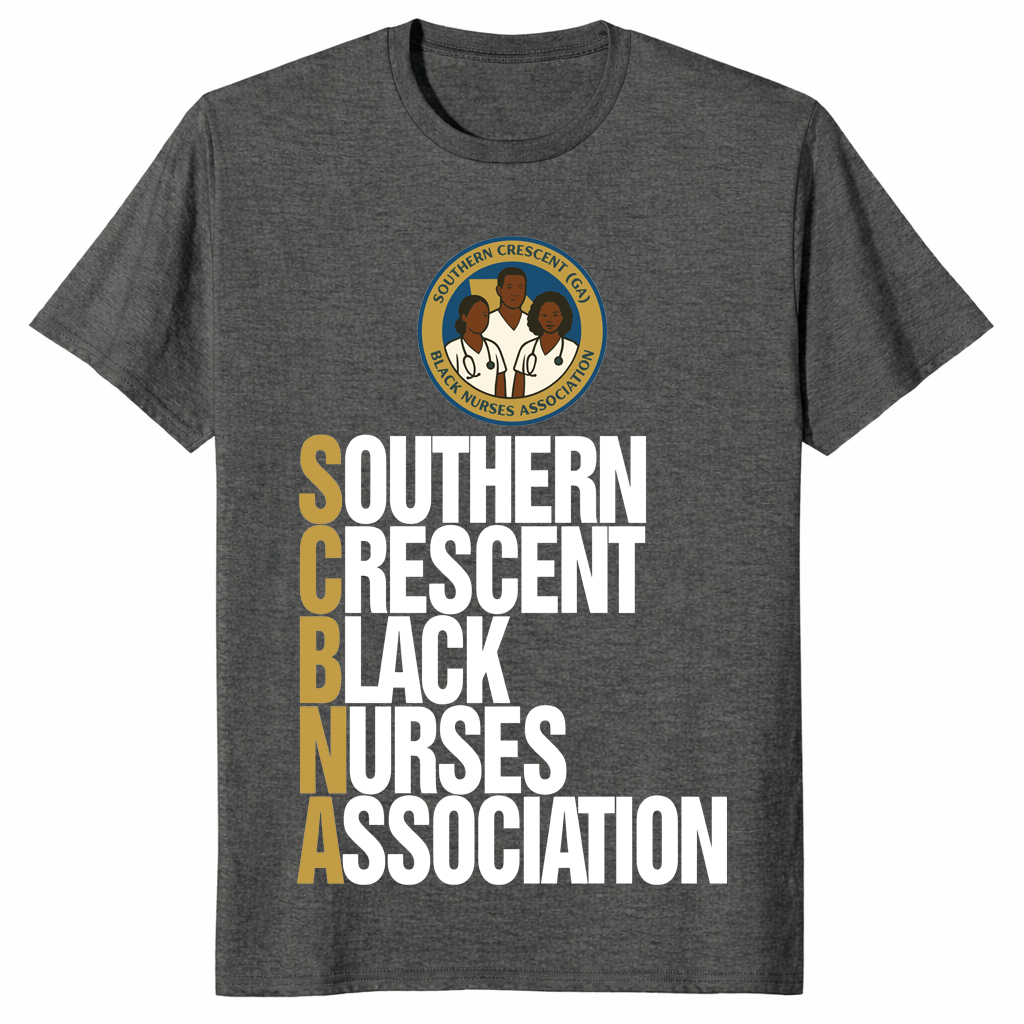 Black Nurses Association Shirt dark heather nurse pride apparel