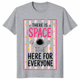 Space here for everyone shirt in sport grey