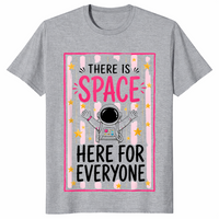 Space here for everyone shirt in sport grey
