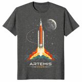 Artemis II T-Shirt – Space Rocket Launch Moon Mission 2026 | Cuccico