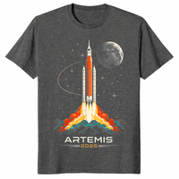 Artemis II T-Shirt – Space Rocket Launch Moon Mission 2026 | Cuccico