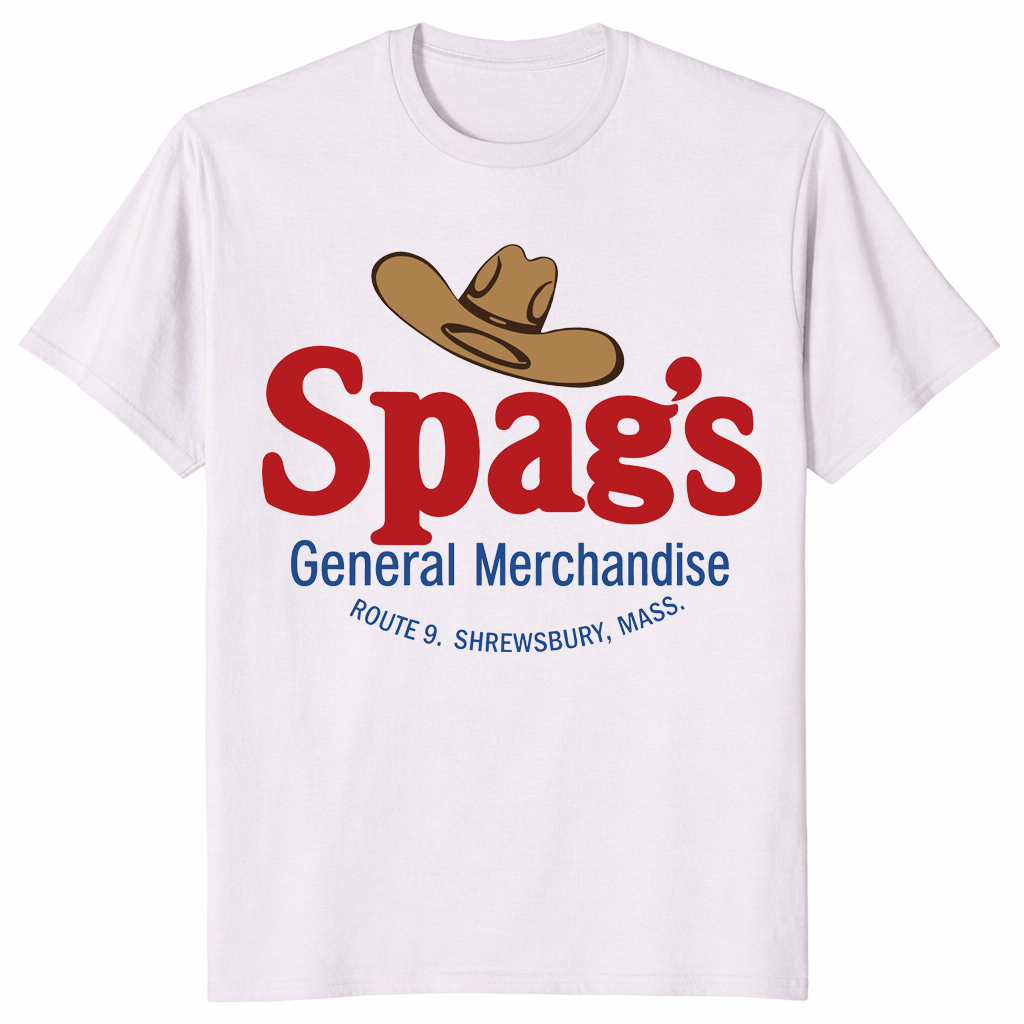 Spag's General Merchandise shirt in ice grey