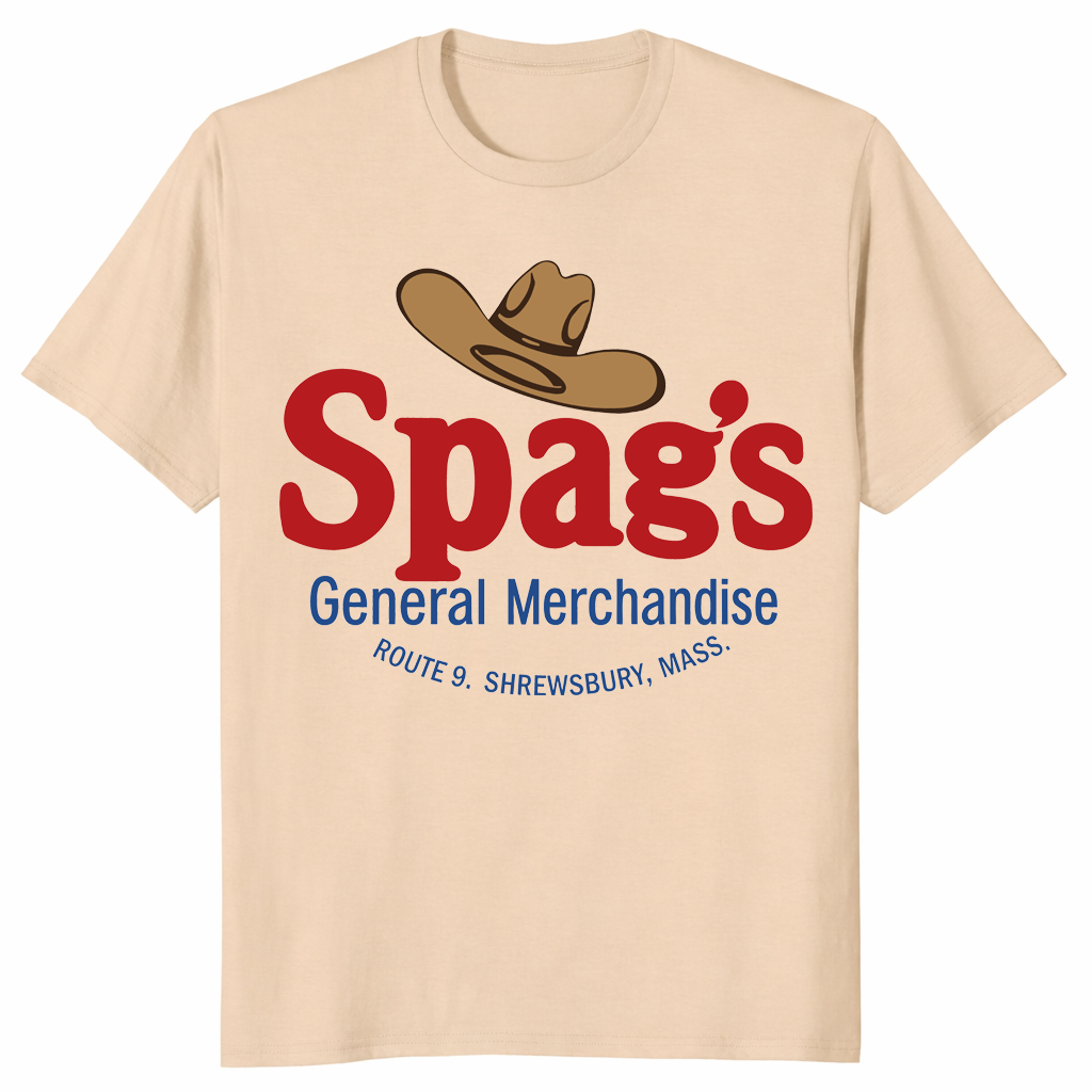 Spag's General Merchandise shirt in sand