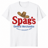 Spag's General Merchandise shirt in white