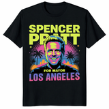 Spencer Pratt For Los Angeles Mayor T-Shirt | Cuccico