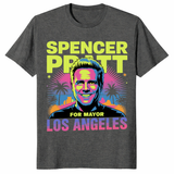 Spencer Pratt For Los Angeles Mayor T-Shirt | Cuccico