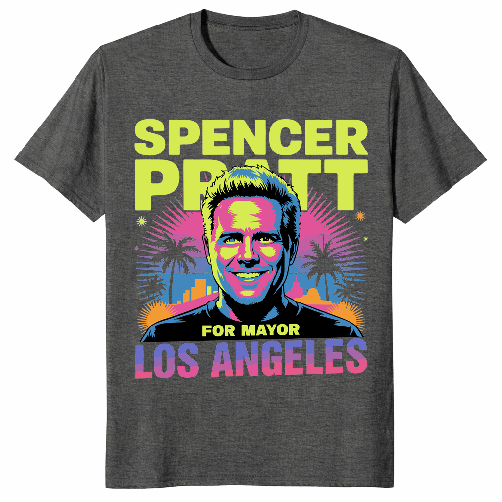 Spencer Pratt For Los Angeles Mayor T-Shirt | Cuccico