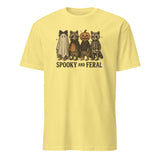 Spooky and Feral Raccoon Shirt – Funny Halloween Vintage Fall Tee | Cuccico | Cuccico