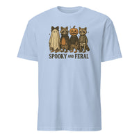 Spooky and Feral Raccoon Shirt – Funny Halloween Vintage Fall Tee | Cuccico | Cuccico