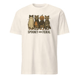 Spooky and Feral Raccoon Shirt – Funny Halloween Vintage Fall Tee | Cuccico | Cuccico
