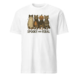 Spooky and Feral Raccoon Shirt – Funny Halloween Vintage Fall Tee | Cuccico | Cuccico