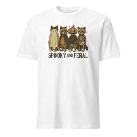 Spooky and Feral Raccoon Shirt – Funny Halloween Vintage Fall Tee | Cuccico | Cuccico