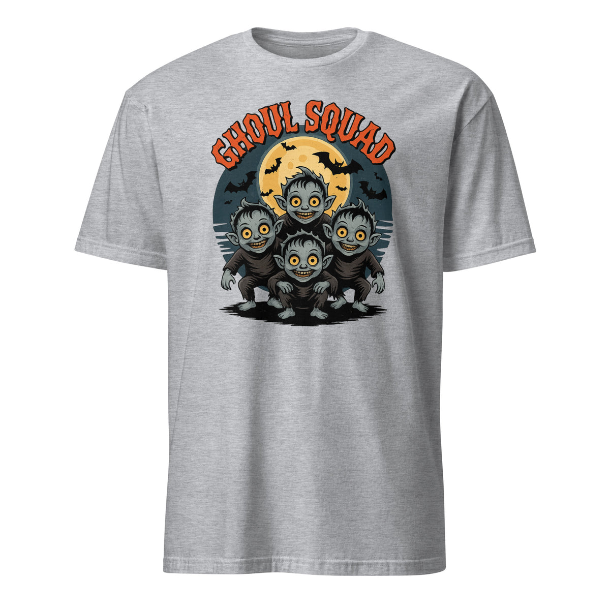 Cuccico Family Halloween Shirt Ghoul Squad style in Sport Grey