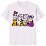 Spooky school supplies shirt in ice grey