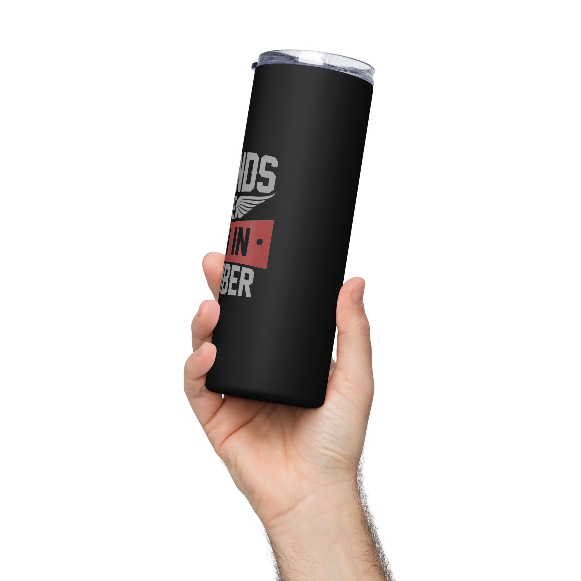 Legends are born in December Stainless steel tumbler - Cuccico Design