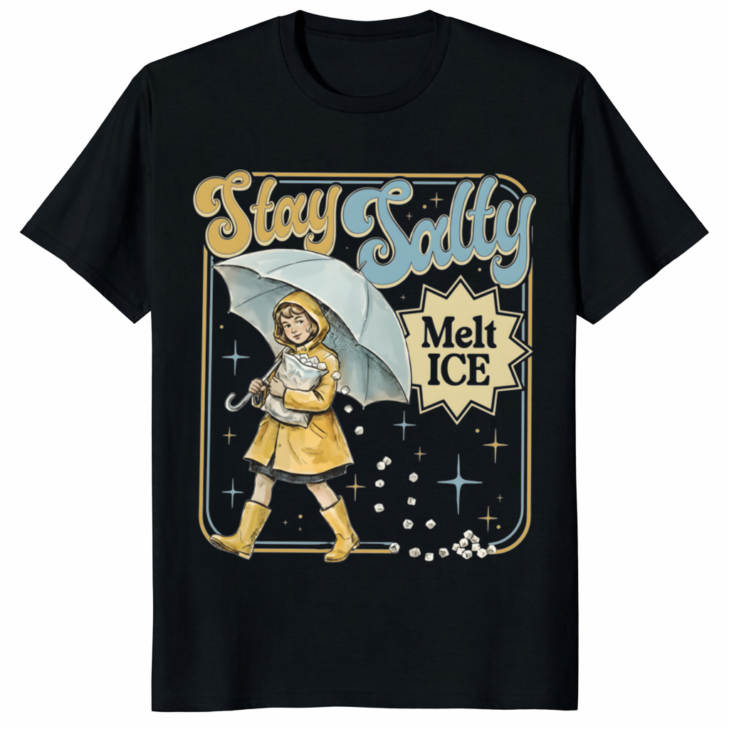 Stay Salty Melt ICE Shirt anti ICE political protest tee