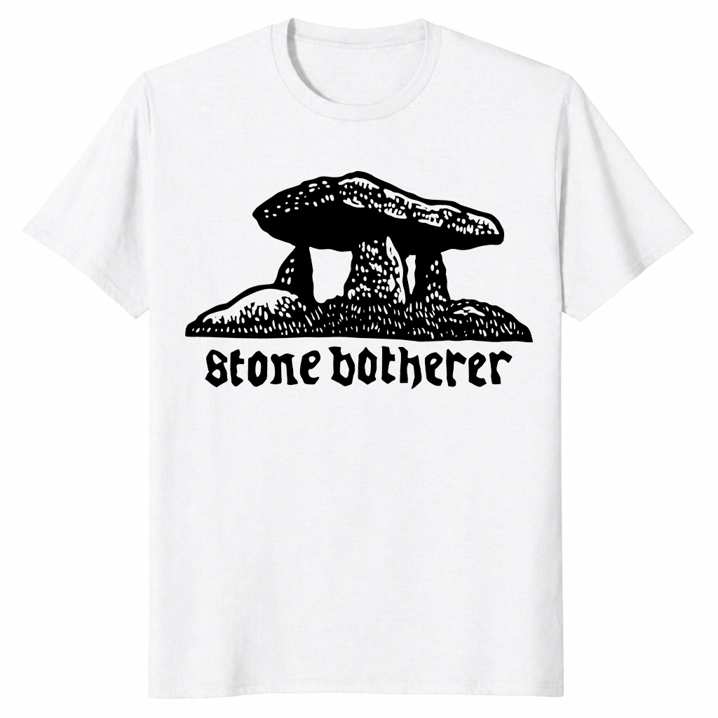 Stone botherer shirt in white