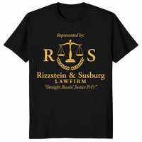 Straight Bussin Justice shirt in black