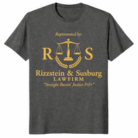 Straight Bussin Justice shirt in dark heather