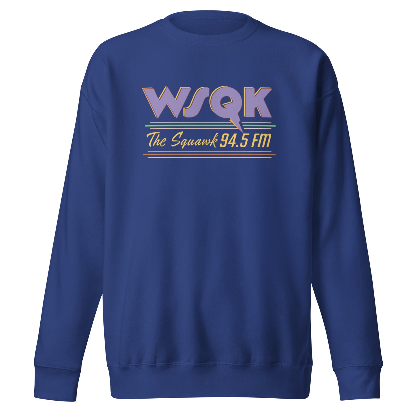 Lucas Stranger Things WSQK Blue Sweatshirt by Cuccico – Official Inspired Design